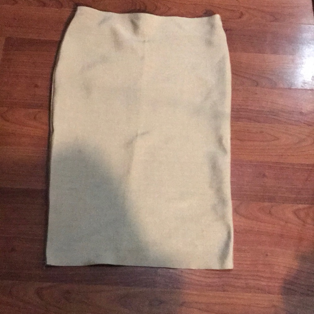 Gold skirt